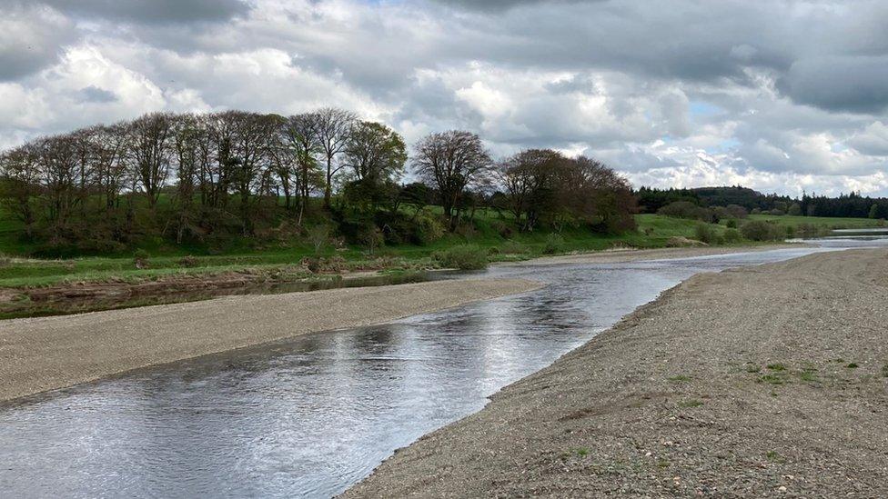 River Clyde near to Lamington