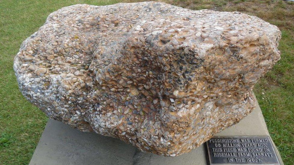 Sarratt Hertfordshire puddingstone