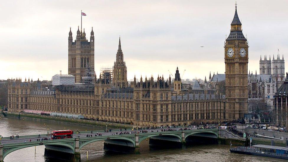 Houses of Parliament in London