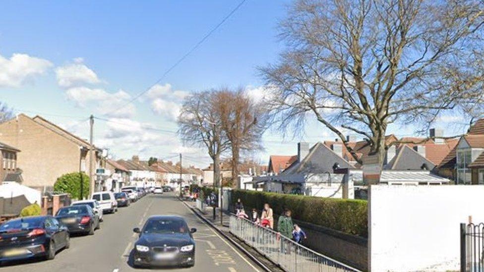 Martindale Road in Hounslow.