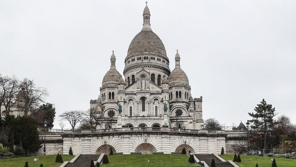 The Sacré-Cœur in Paris