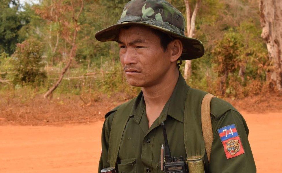 Shan State Army-North soldier