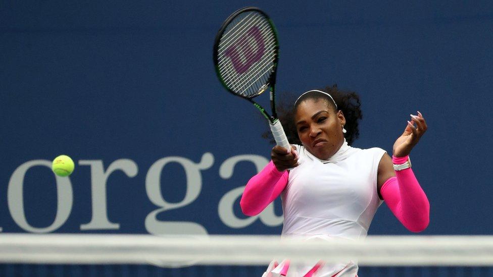 Serena Williams at the US Open