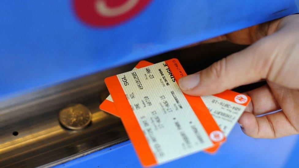 Train tickets