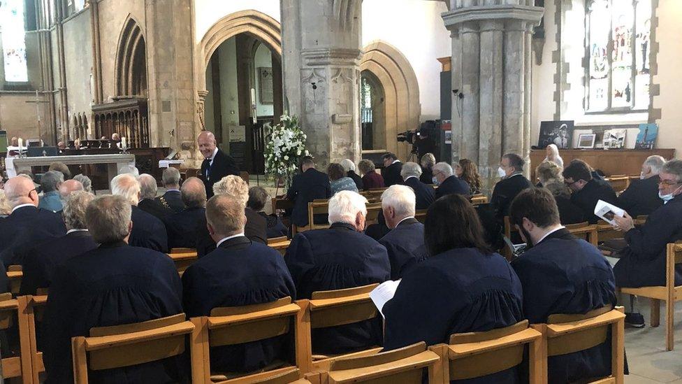 Service at Grimsby Minster