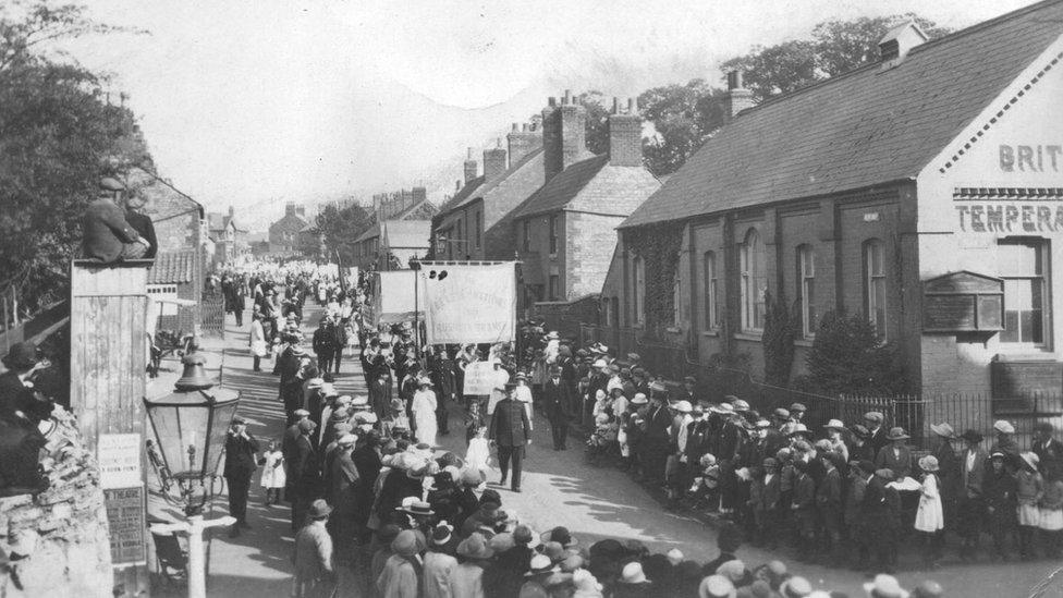 The site of where the General School was opened in Rushden in 1872