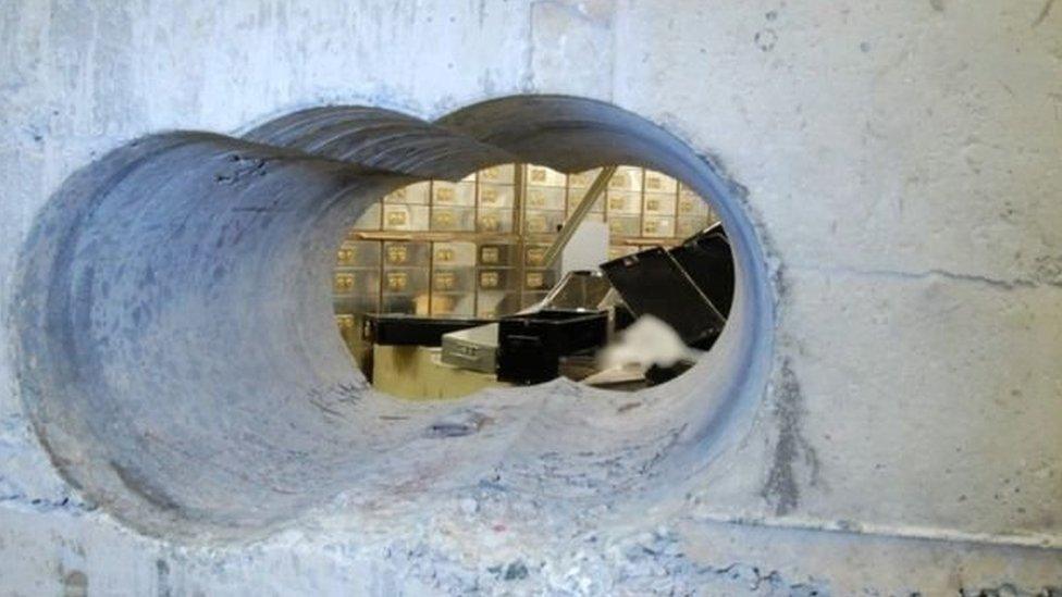 Hatton garden tunnel