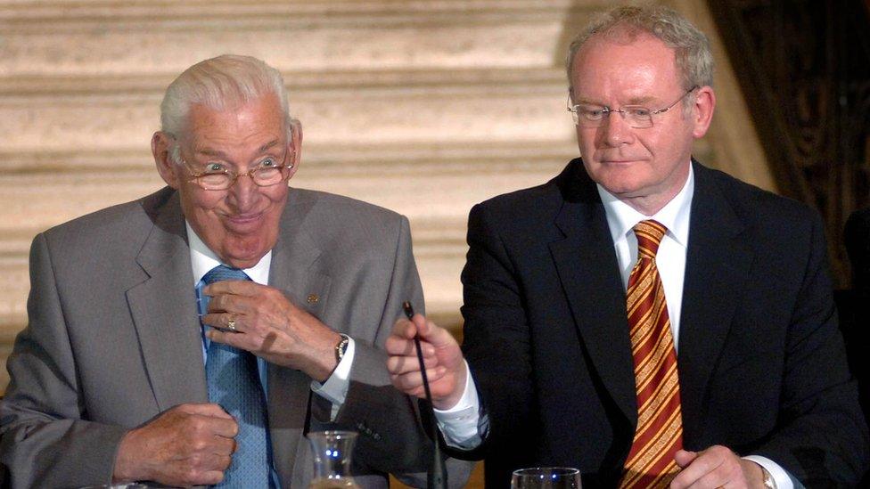 Ian Paisley and Martin McGuinness