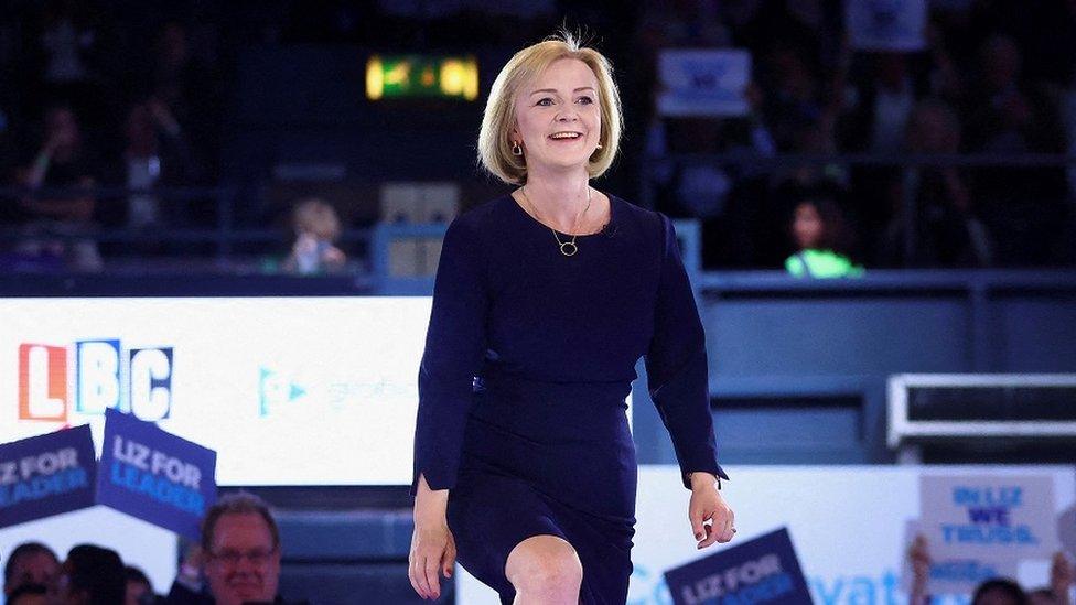 Liz Truss at a Conservative hustings on 31 August 2022