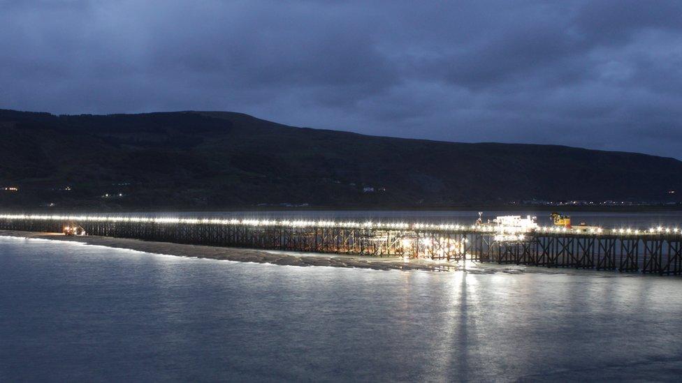 Bridge at night