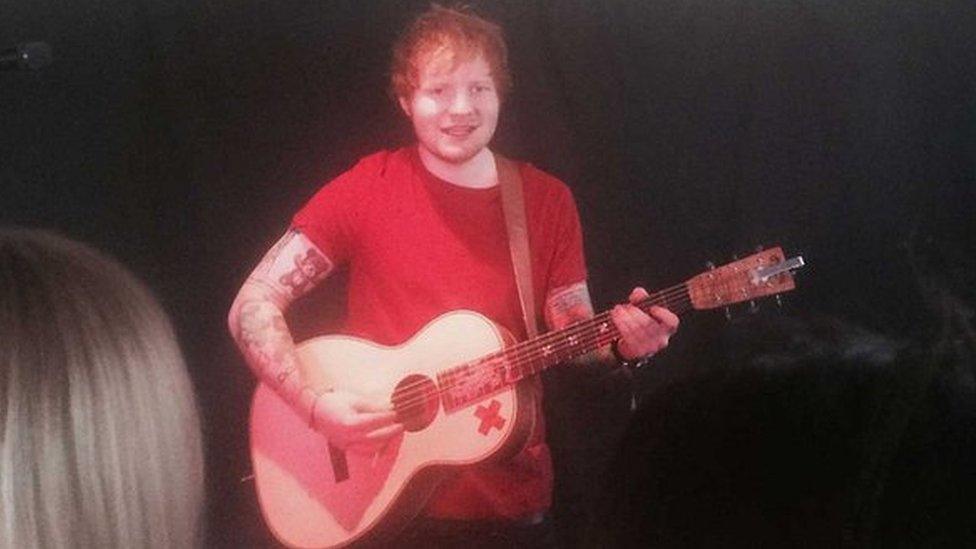 Ed Sheeran, Steamboat Tavern, Ipswich