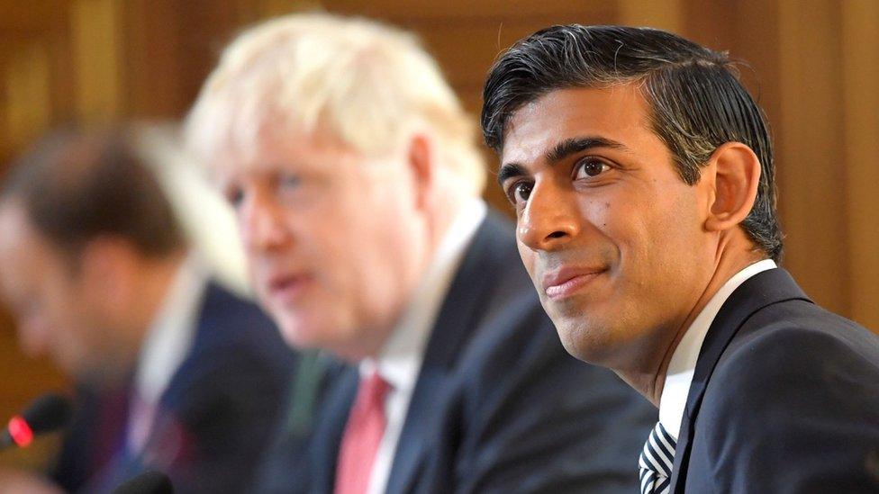 Boris Johnson and Rishi Sunak