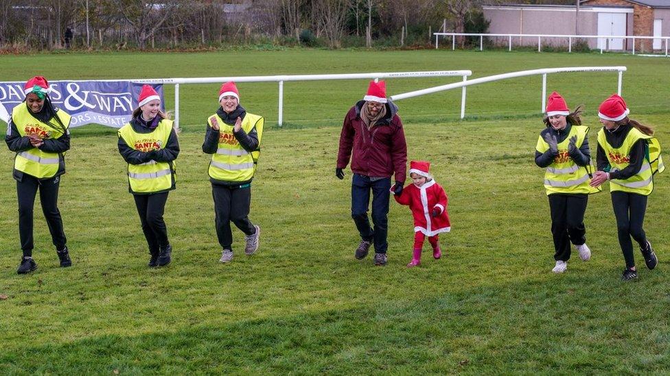 Saltford Santa Dash