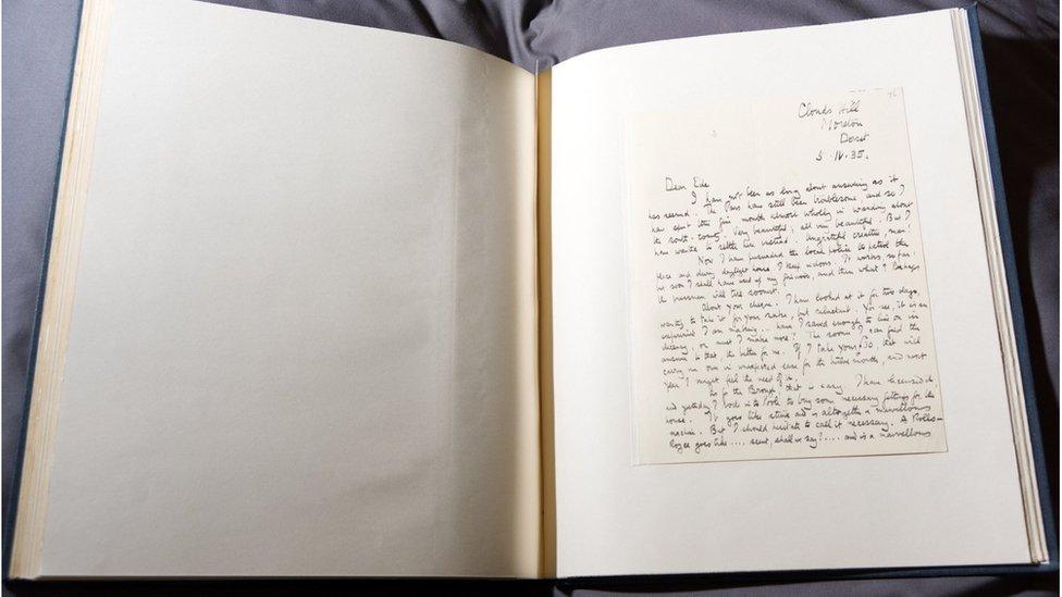 TE Lawrence letter