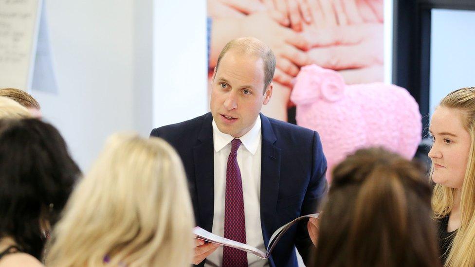 Prince William visits Belfast, 4 October 2017