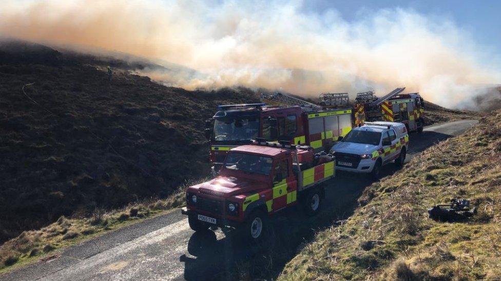 Widdop fire