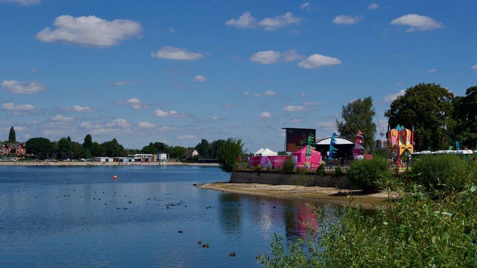 Edgbaston Reservoir Festival Site