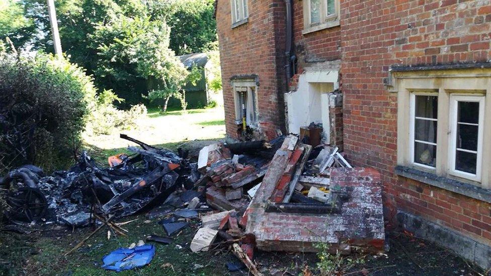 Trowbridge McLaren car crash