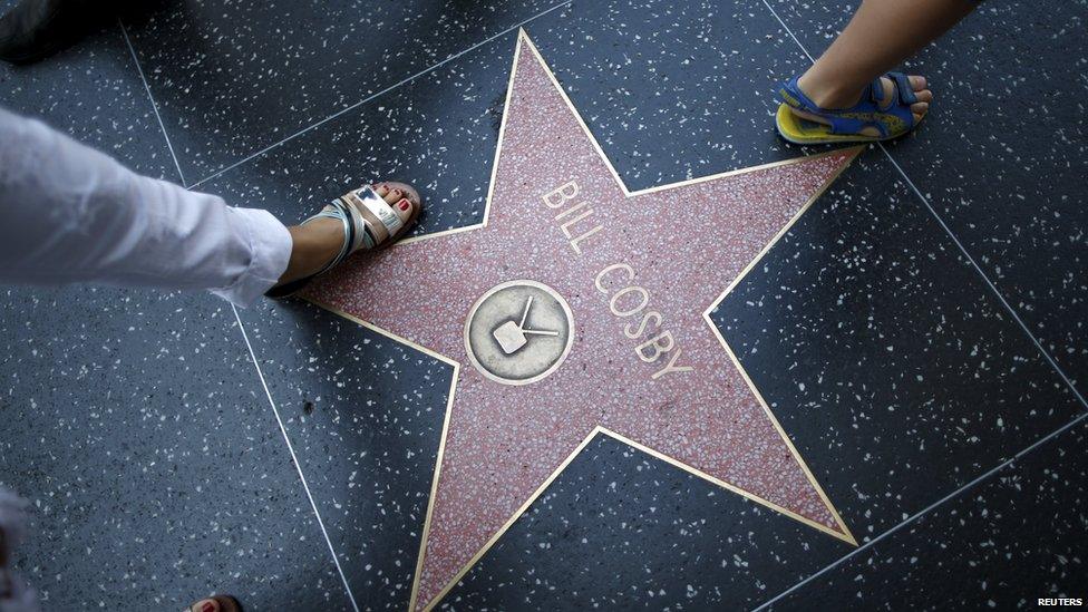 Bill Cosby's star on Hollywood Walk of Fame