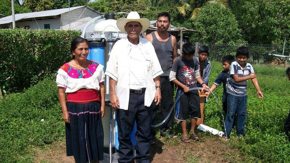 Filters featuring Nasa technology are helping people in rural Mexico to access clean drinking water