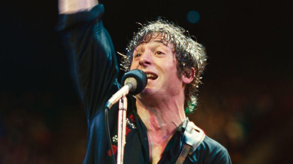 Jeremy Allen White as Bruce Springsteen in a trailer for the film Deliver Me From Nowhere