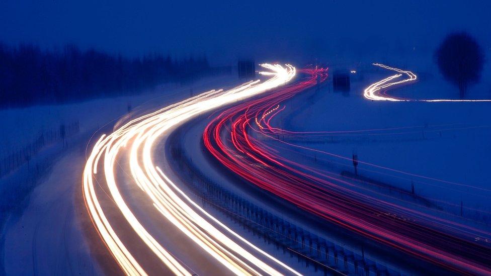 Filepic of the A96 near Etterschlag west of Munich