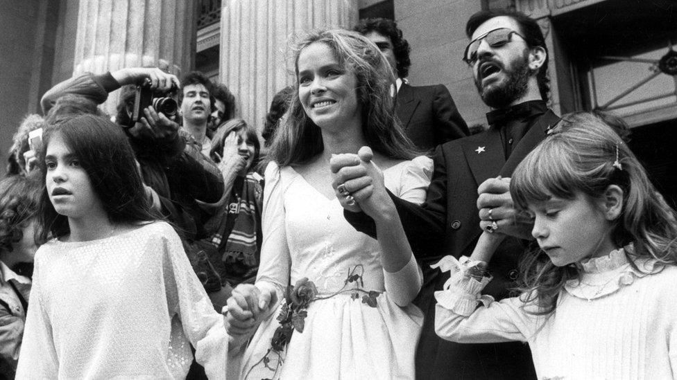 Ringo Starr outside Old Marylebone Town Hall