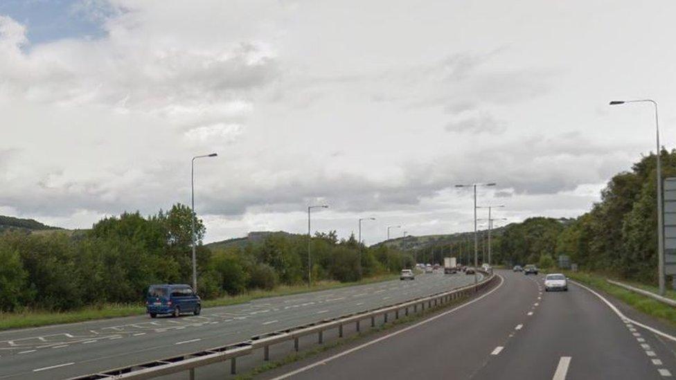 A55 at Mochdre