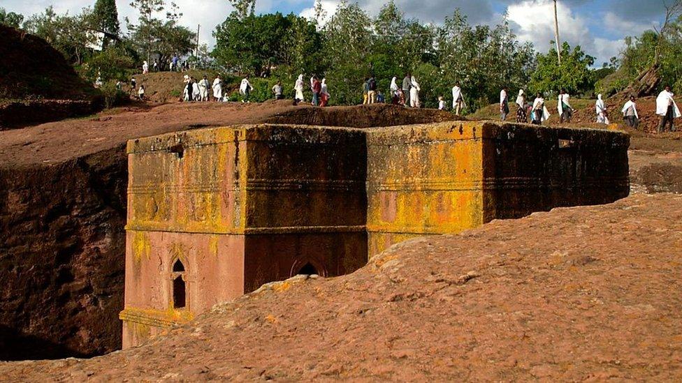 Biete Ghiorgis (Church of St George), Lalibela