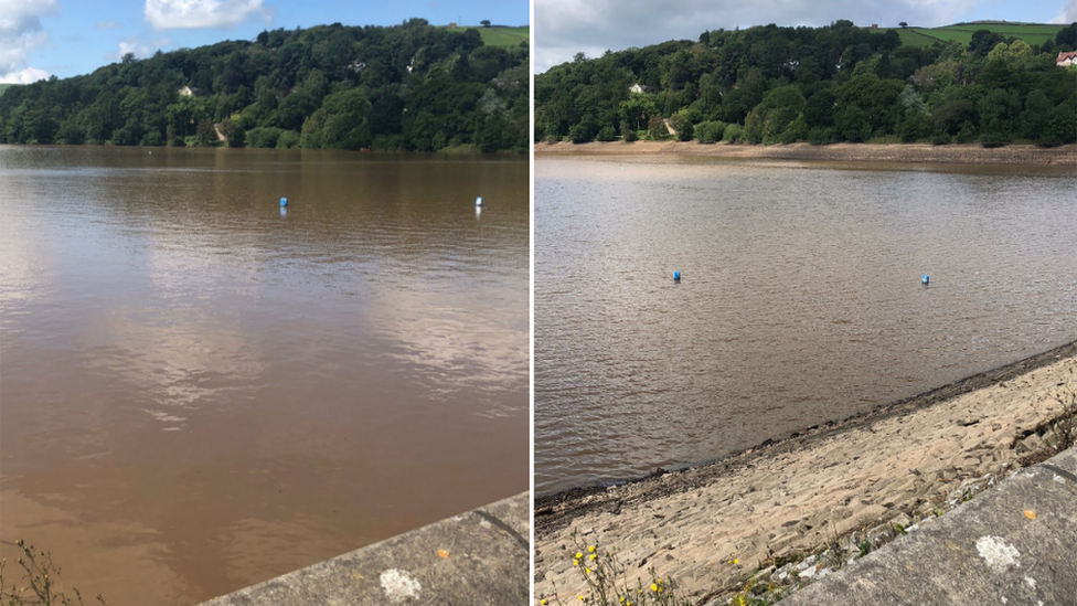 Toddbrook Reservoir on Friday and Monday