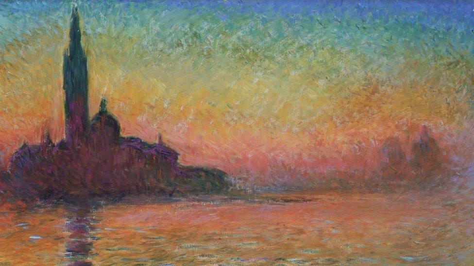 San Giorgio Maggiore by Twilight, Claude Monet, 1908