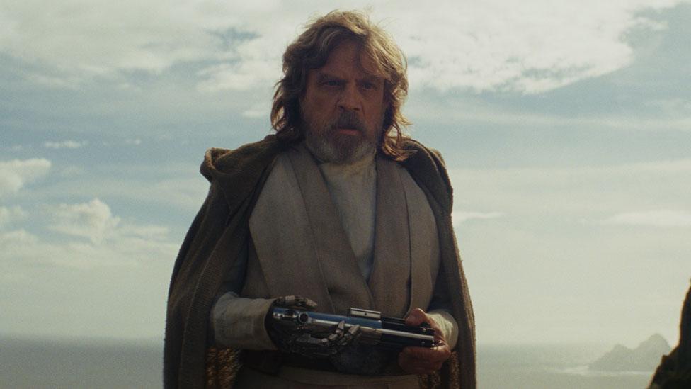 Mark Hamill in Star Wars: The Last Jedi