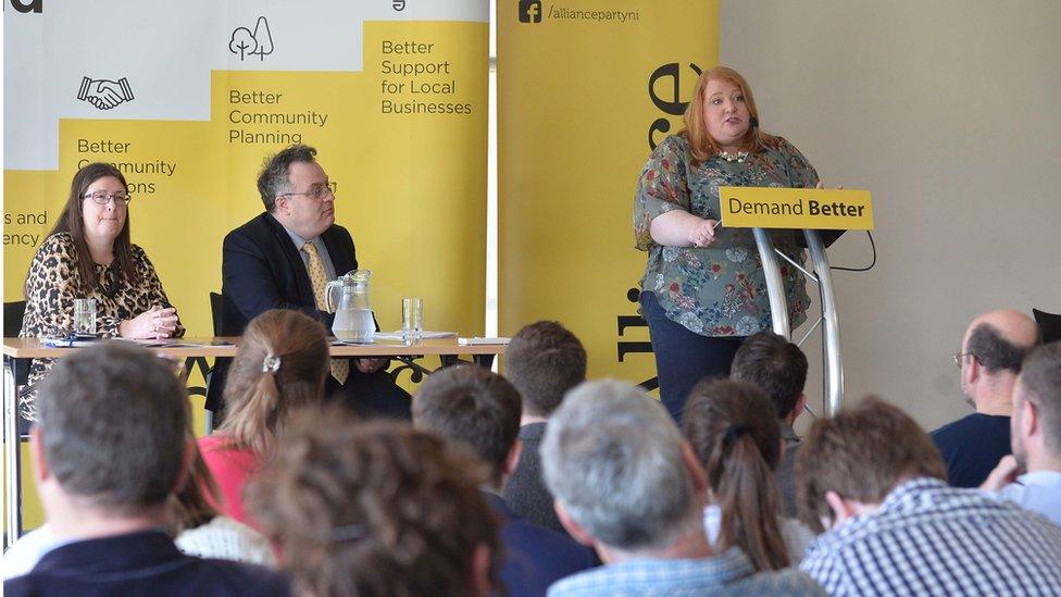 Naomi Long European election campaign