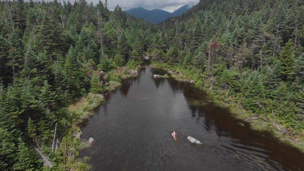 Lewis Pugh swimming