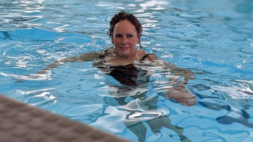 Rachel Heaton, a volunteer at the Friends of Jubilee Pool