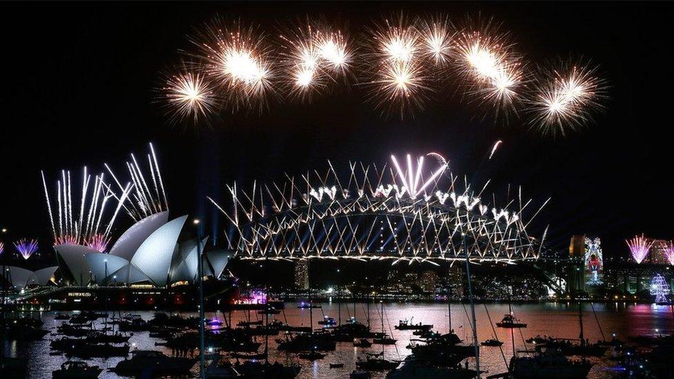 fireworks sydney
