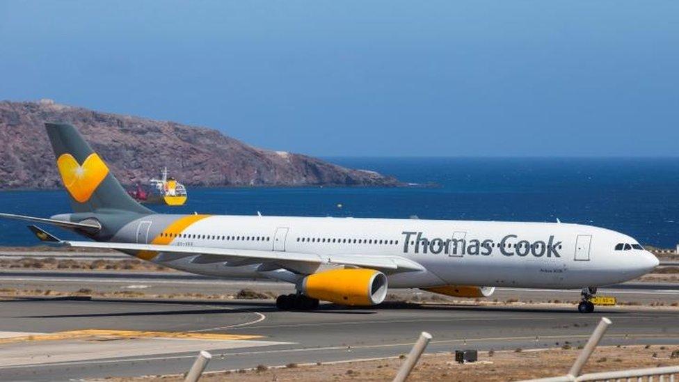 Thomas Cook plane