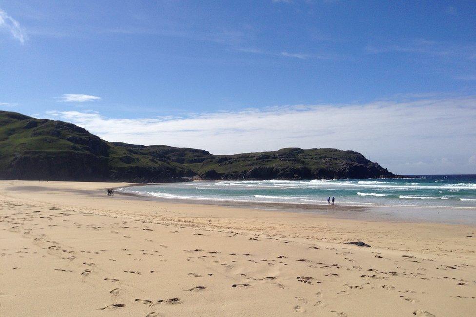 Beach at Dalmore