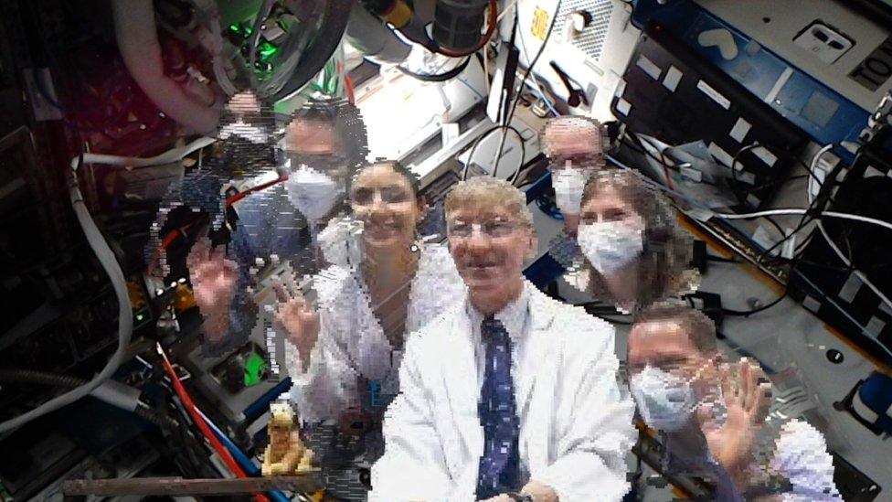 NASA Doctor and team