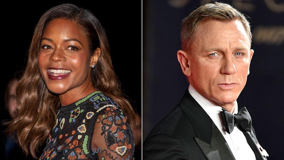 Naomie Harris and Daniel Craig