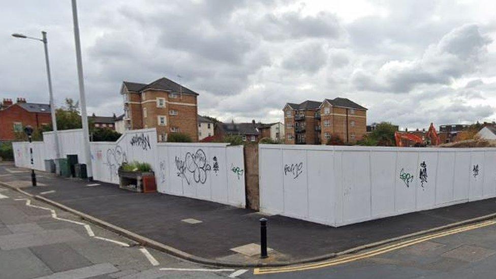 Site of the former Reading Central Pool