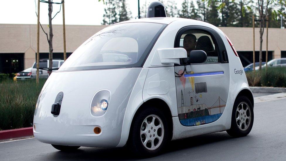 Google has a car that operates without the need for a steering wheel