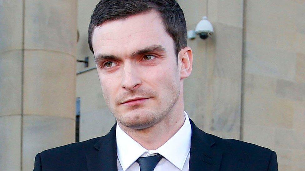 Former Sunderland footballer Adam Johnson