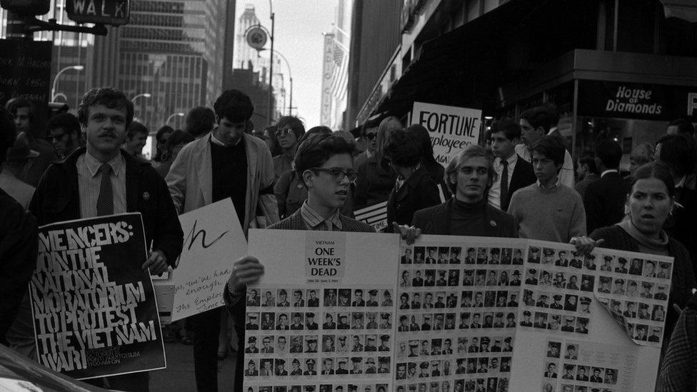 Demonstrations in New York