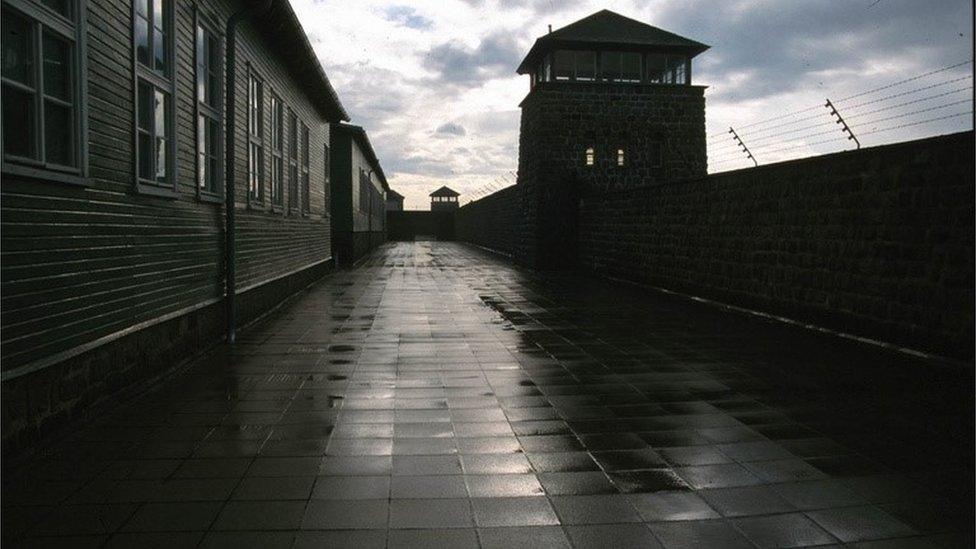 The former Nazi death camp of Mauthausen in northern Austria, 23 November 2018