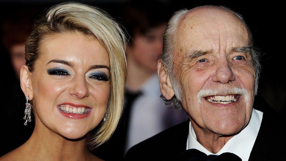 Sheridan Smith with her father