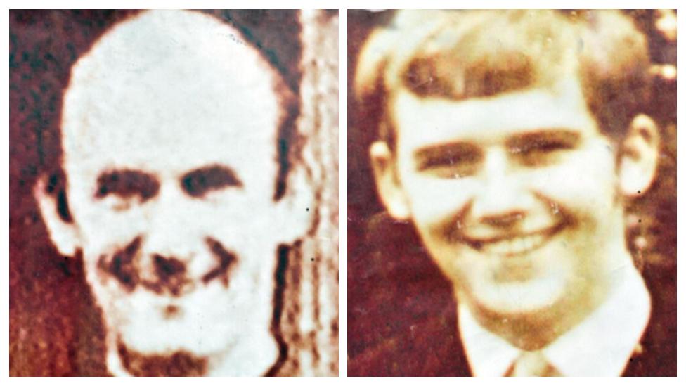 Father Hugh Mullan, 38 and Francis Quinn, 19