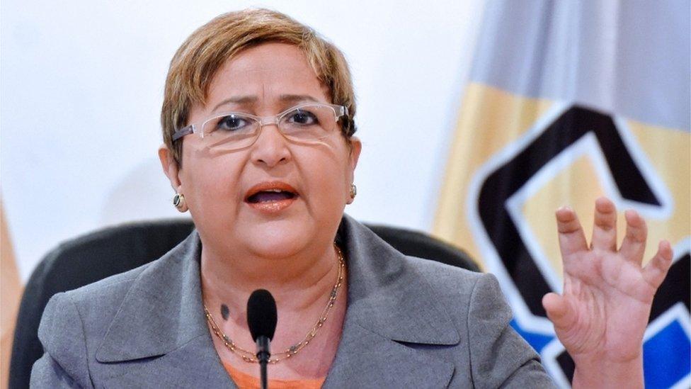 Venezuelan politician Tibisay Lucena