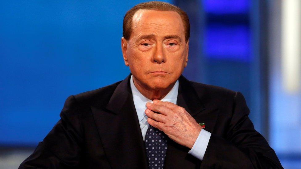 Former Italian PM Silvio Berlusconi