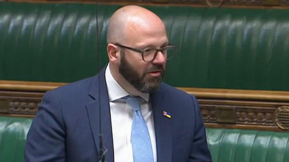 MP Simon Fell in the House of Commons